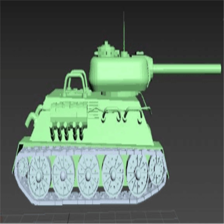 六枝特充气军用坦克模型